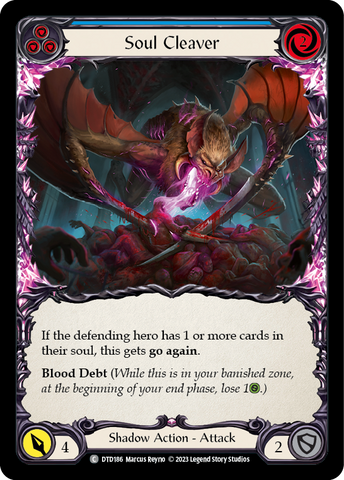 Soul Cleaver (Blue) [DTD186] (Dusk Till Dawn) Rainbow Foil 
