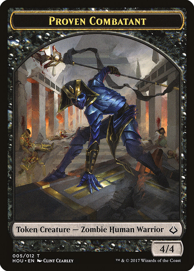 Proven Combatant Token [Hour of Devastation Tokens] 