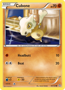 Cubone (60/124) [Black &amp; White: Dragons Exalted] 