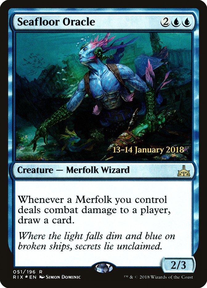 Seafloor Oracle [Rivals of Ixalan Prerelease Promos] 