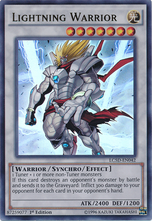 Lightning Warrior [LC5D-EN042] Ultra Rare 