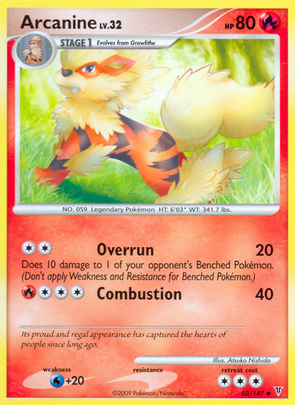 Arcanine (50/147) [Platinum: Supreme Victors] 