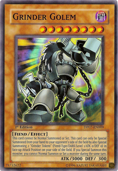 Grinder Golem [DP07-EN009] Super Rare 