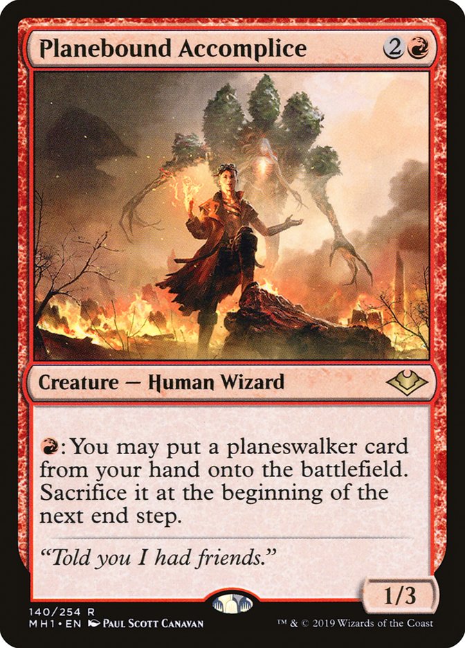 Planebound Accomplice [Modern Horizons] 