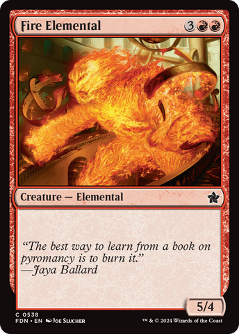 Fire Elemental [Foundations] 
