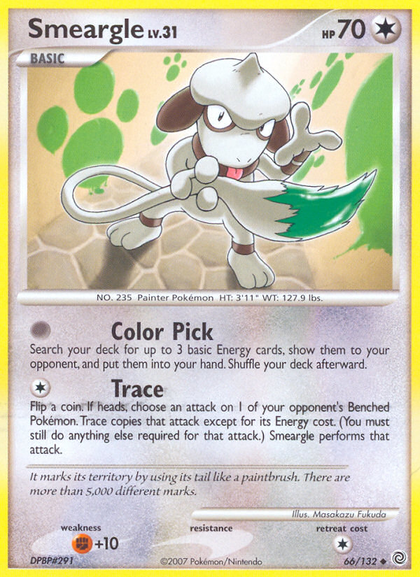 Smeargle (66/132) [Diamond &amp; Pearl: Secret Wonders] 