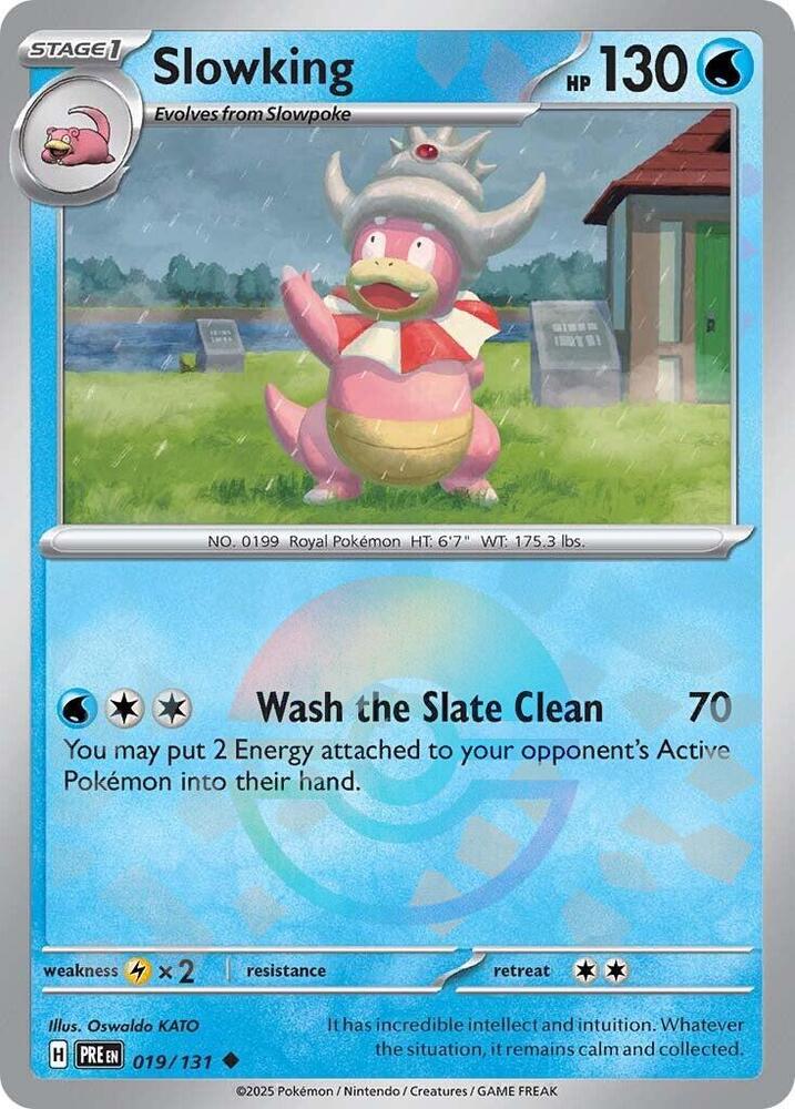 Slowking (019/131) (Poke Ball Pattern) [Scarlet &amp; Violet: Prismatic Evolutions] 