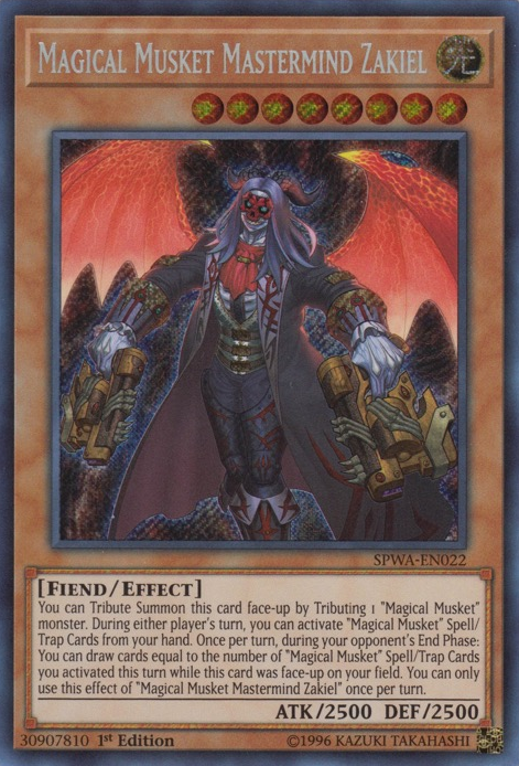 Magical Musket Mastermind Zakiel [SPWA-EN022] Secret Rare 