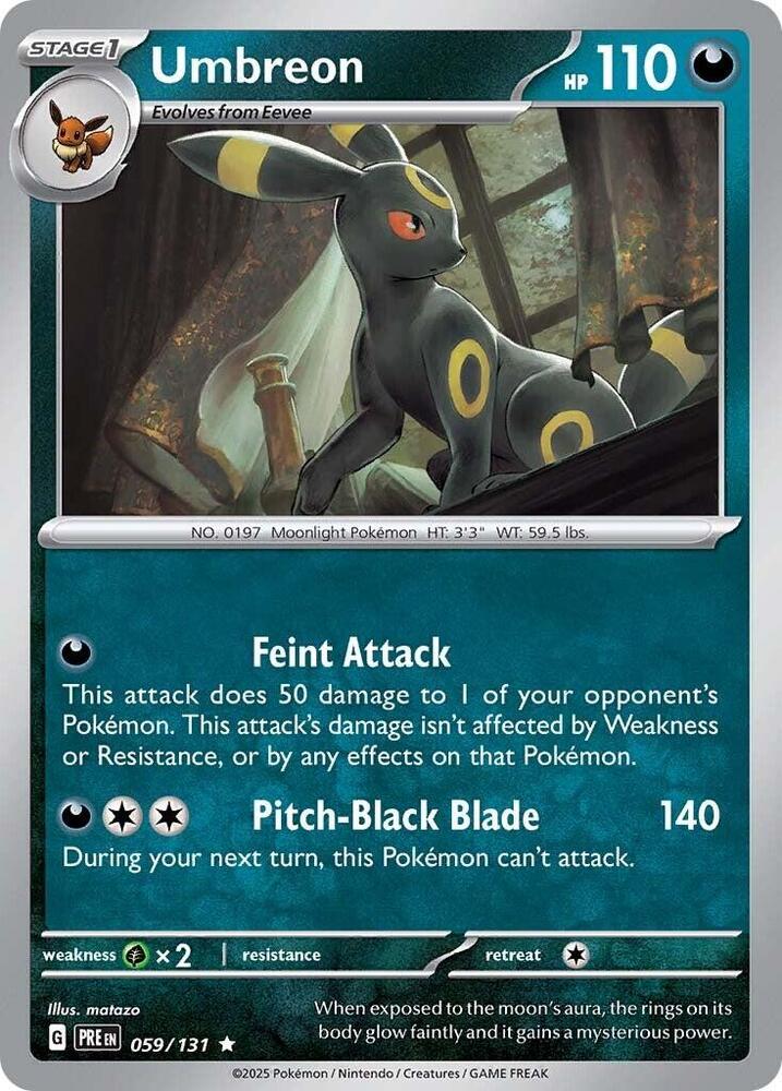 Umbreon (059/131) [Scarlet &amp; Violet: Prismatic Evolutions] 