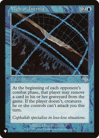 Web of Inertia [The List Reprints] 
