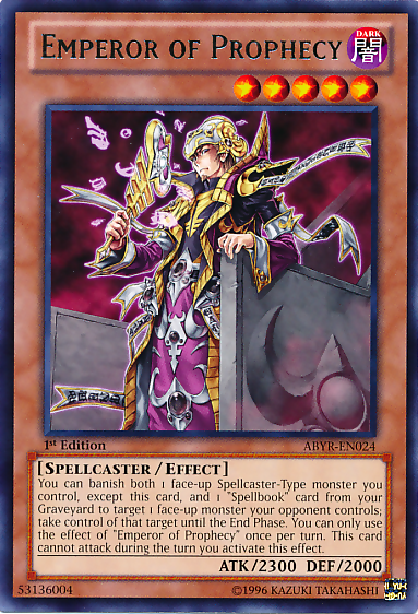 Emperor of Prophecy [ABYR-EN024] Rare 