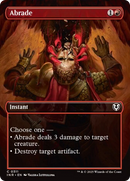 Abrade (Borderless) [Innistrad Remastered] 