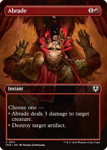 Abrade (Borderless) [Innistrad Remastered] 