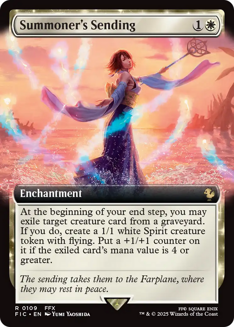 Summoner's Sending (Extended Art) [FINAL FANTASY Commander] 