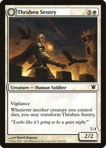 Thraben Sentry // Thraben Militia [Innistrad] 