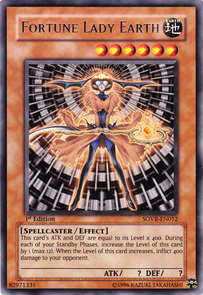 Fortune Lady Earth [SOVR-EN012] Rare 