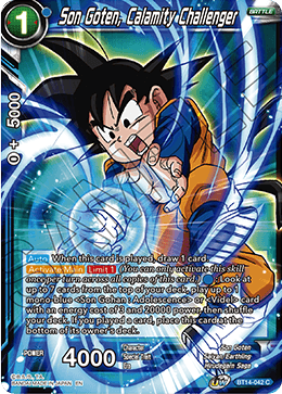 Son Goten, Calamity Challenger (BT14-042) [Cross Spirits] 