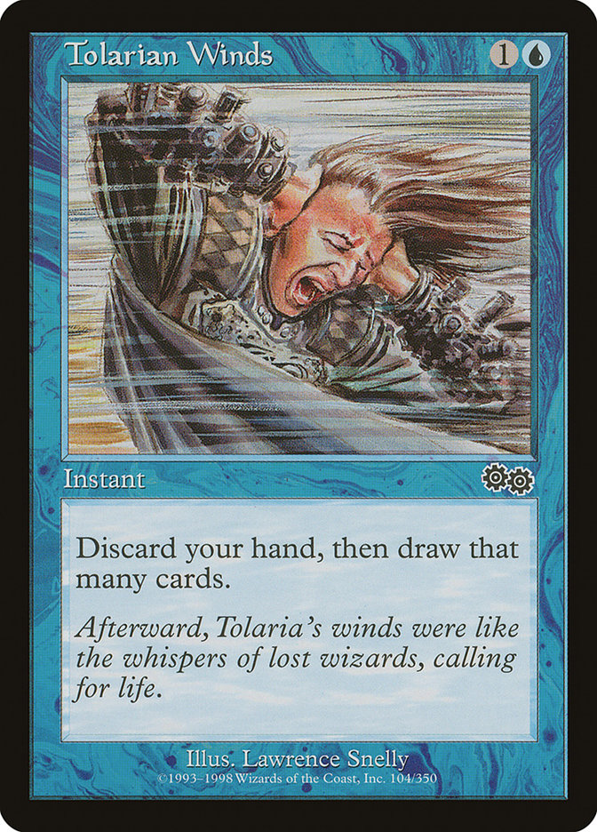 Tolarian Winds [Urza's Saga] 