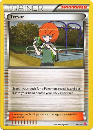Trevor (24/30) [XY: Trainer Kit 1 - Wigglytuff] 