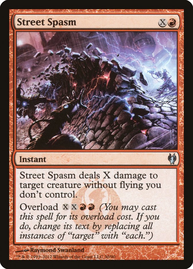 Street Spasm [Duel Decks: Izzet vs. Golgari] 