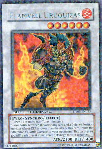 Flamvell Uruquizas [DT01-EN033] Rare 