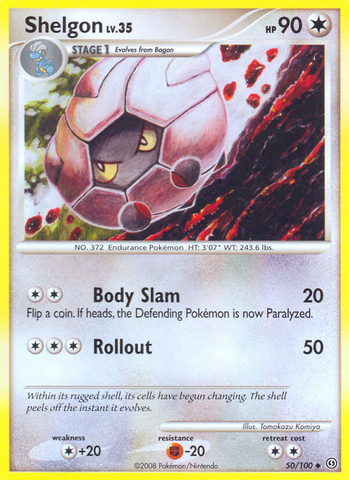Shelgon (50/100) [Diamond &amp; Pearl: Stormfront] 