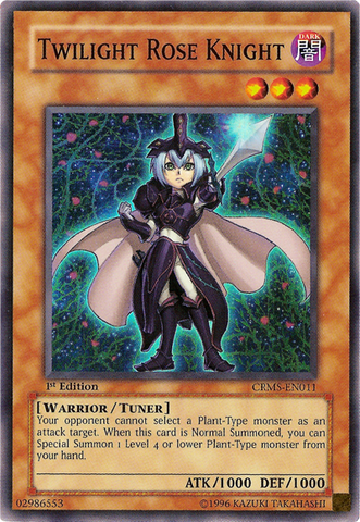 Twilight Rose Knight [CRMS-EN011] Super Rare 