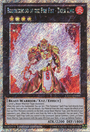 Brotherhood of the Fire Fist - Tiger King [CT11-EN001] Secret Rare 