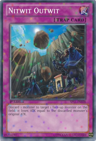 Nitwit Outwit [SP13-EN038] Starfoil Rare 