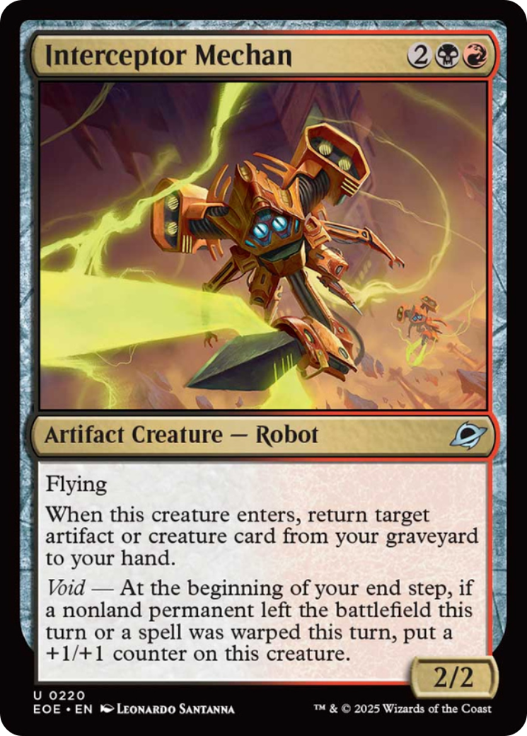 Interceptor Mechan [Edge of Eternities] 
