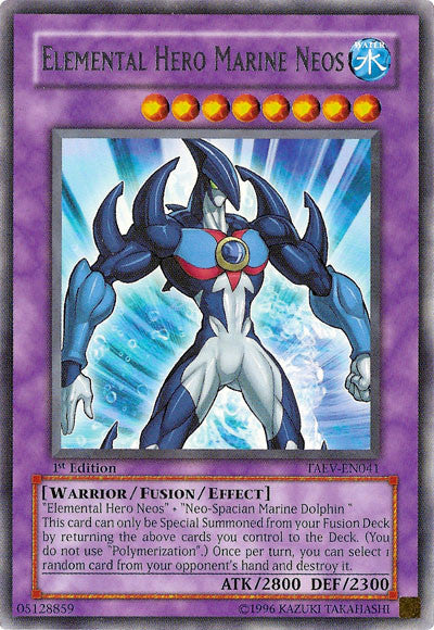 Elemental Hero Marine Neos [TAEV-EN041] Rare 