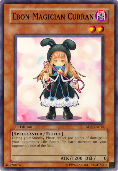 Ebon Magician Curran [SD6-EN015] Common 