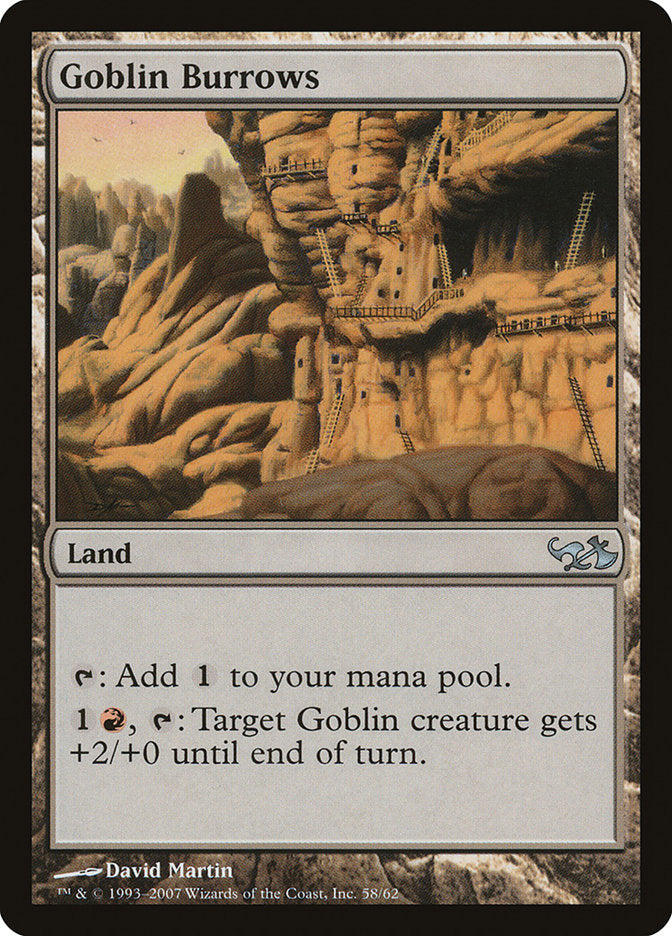 Goblin Burrows [Duel Decks: Elves vs. Goblins] 