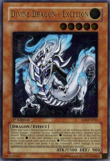 Divine Dragon - Excelion (UTR) [SOI-EN033] Ultimate Rare 