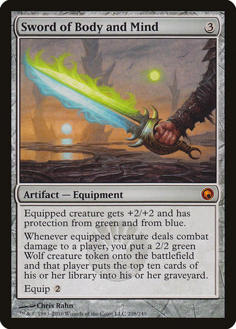 Sword of Body and Mind [Scars of Mirrodin] 