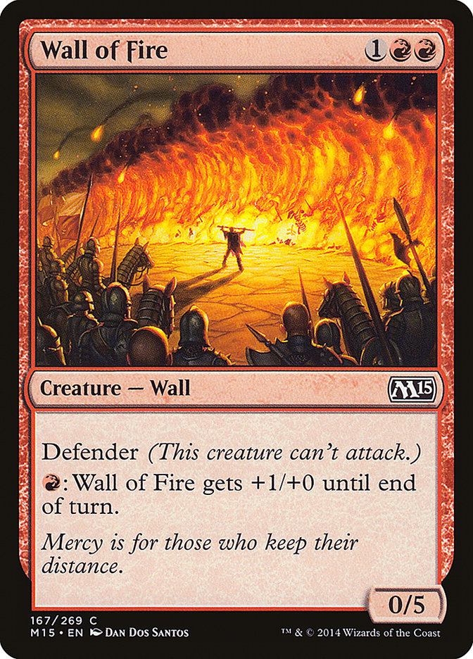 Wall of Fire [Magic 2015] 