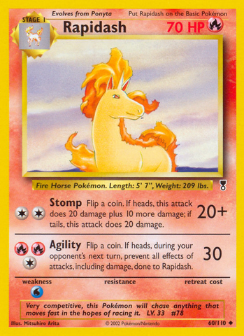 Rapidash (60/110) [Legendary Collection] 