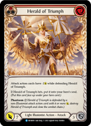 Herald of Triumph (Red) [MON008-RF] (Monarch) 1st Edition Rainbow Foil 