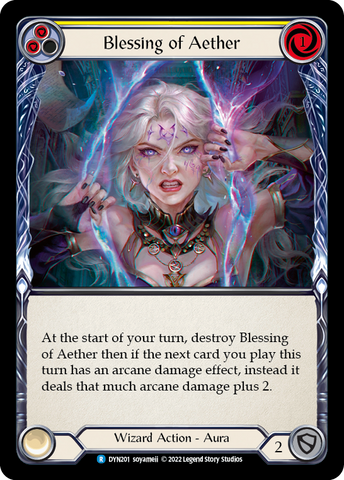 Blessing of Aether (Yellow) [DYN201] (Dynasty) 
