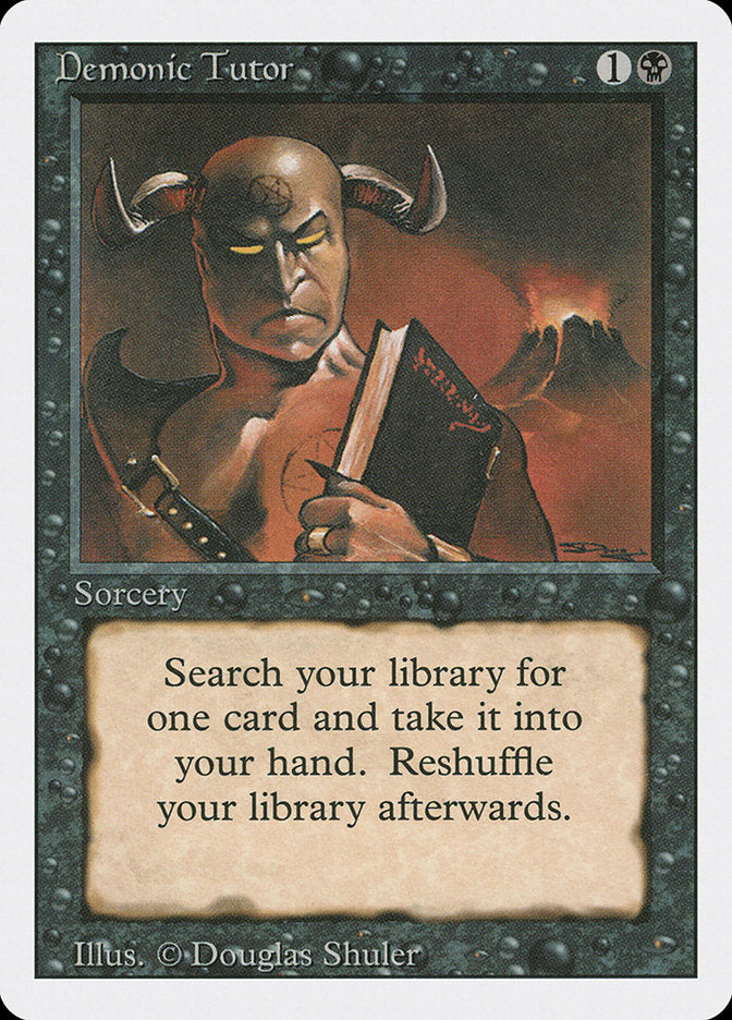 Demonic Tutor [Revised Edition] 