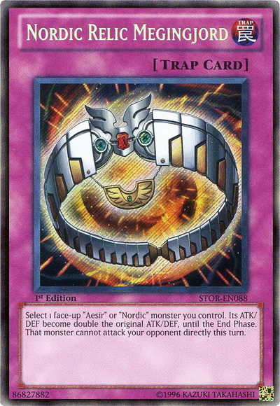 Nordic Relic Megingjord [STOR-EN088] Secret Rare 