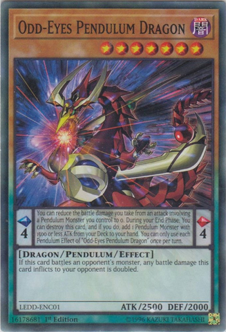 Odd-Eyes Pendulum Dragon [LEDD-ENC01] Common 
