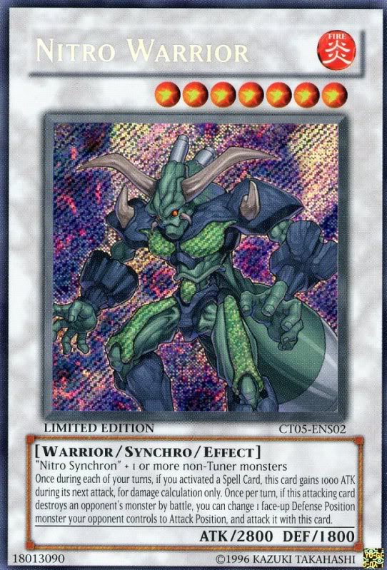 Nitro Warrior [CT05-ENS02] Secret Rare 