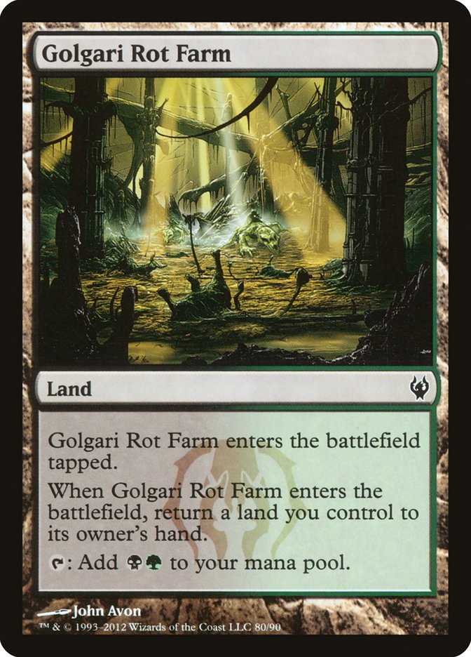 Golgari Rot Farm [Duel Decks: Izzet vs. Golgari] 
