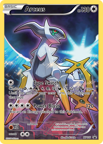 Arceus (XY116) [XY: Black Star Promos] 