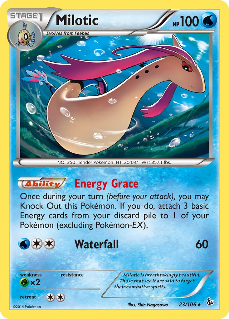 Milotic (23/106) (Theme Deck Exclusive) [XY: Flashfire] 