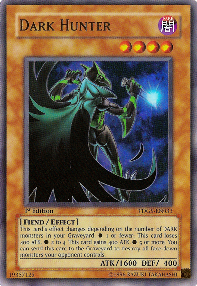 Dark Hunter [TDGS-EN033] Ultra Rare 