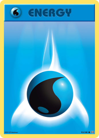 Water Energy (93/108) [XY: Evolutions] 