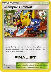 Champions Festival (SM78) (2017 Finalist) [Sun &amp; Moon: Black Star Promos] 