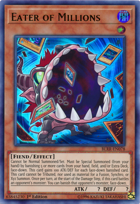 Eater of Millions [BLRR-EN078] Ultra Rare 